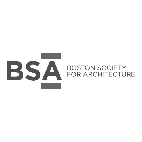 Boston Society for Architecture logo with the initials 