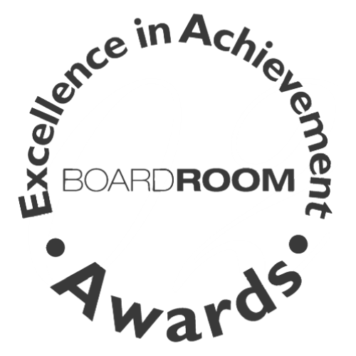 Circular logo with the words 