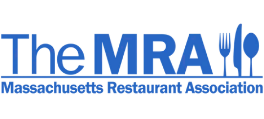 The logo of the Massachusetts Restaurant Association, featuring the text 